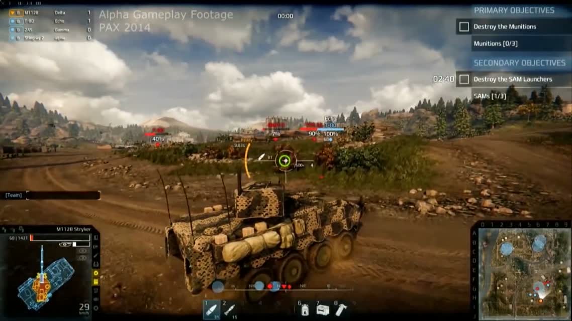 Первые кадры геймплея Armored Warfare с PAX Prime 2014
