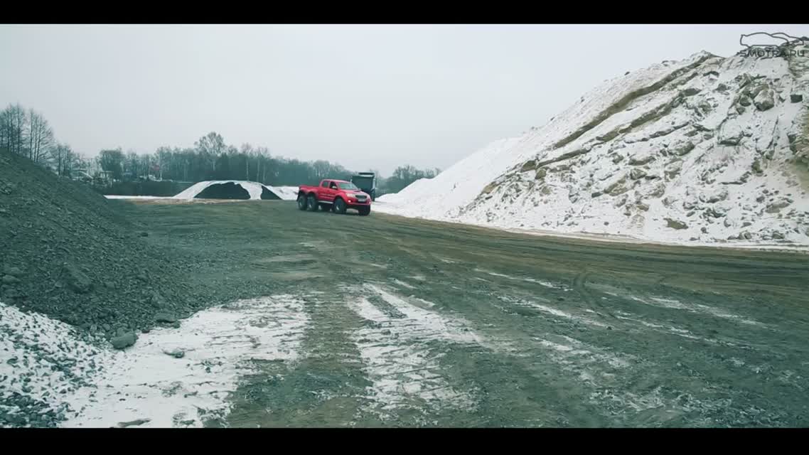 Тест-драйв от Давидыч Hilux AT38 6x6