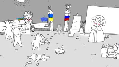 Гумконвой и русские десантники мультфильм
