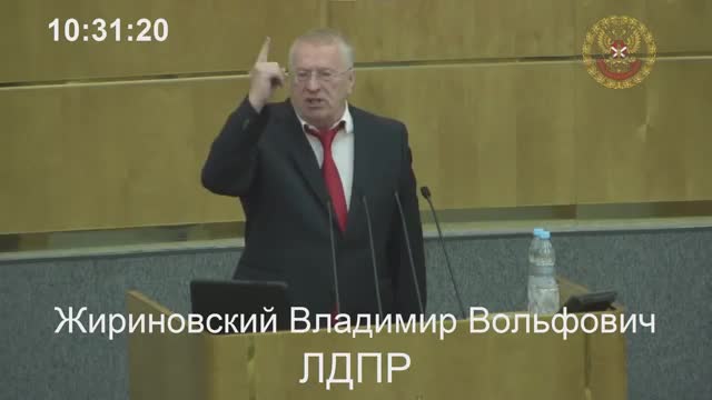 Жириновский и Роднина - суть конфликта