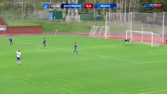 Гол вратаря из второго дивизиона