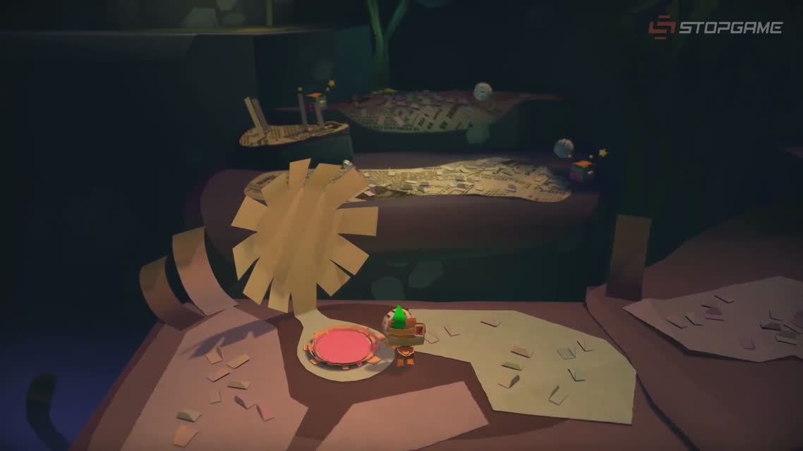 Обзор игры Tearaway Unfolded