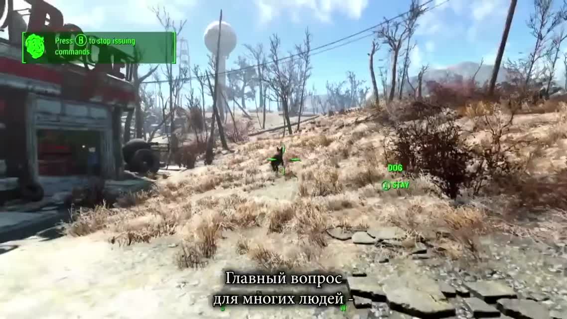 Fallout 4 — Псина и другие спутники! (HD) русские субтитры