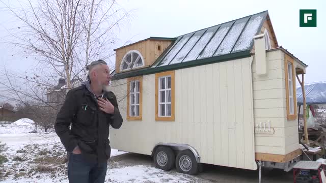 Крошечный домик на колёсах