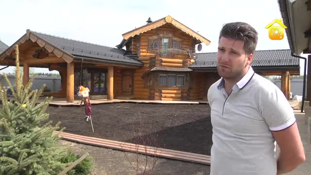 Рубленый+дом+баня+из+кедра+«Елена+Прекрасная+на+ForumHouseTV
