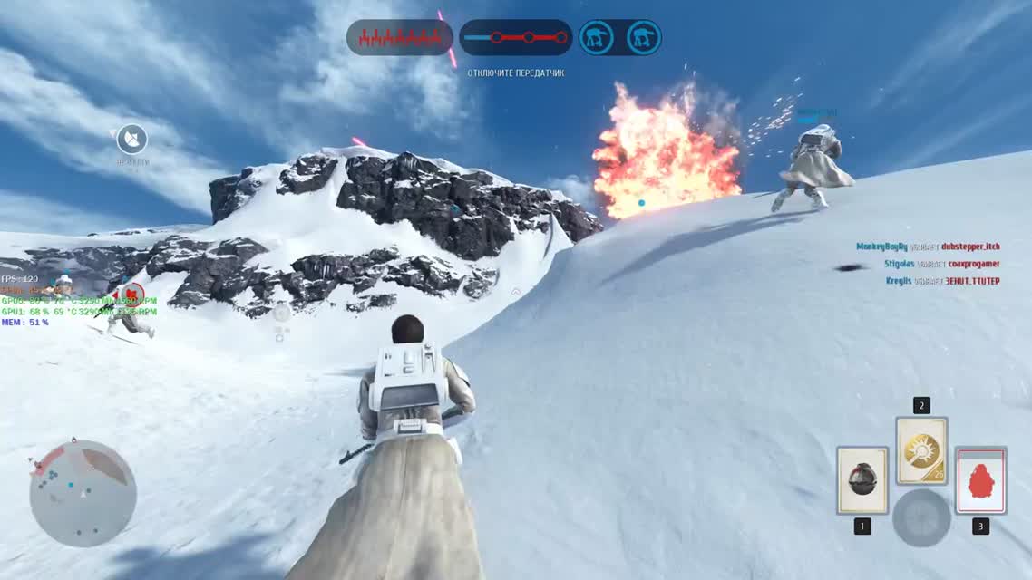 Мясник тестит комп в Minecraft , Star Wars , Battlefield 4 (ч