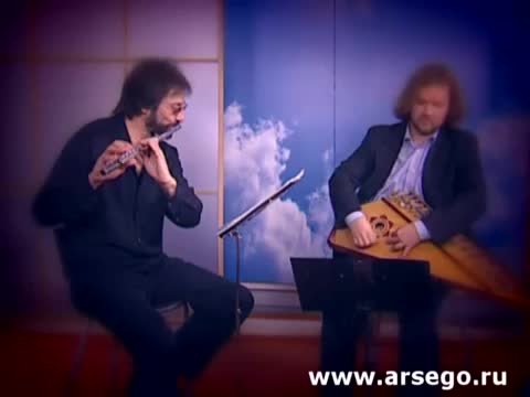 Кельтский мотив на гуслях и флейте