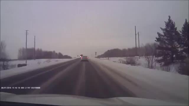 Кадры жуткого столкновения
