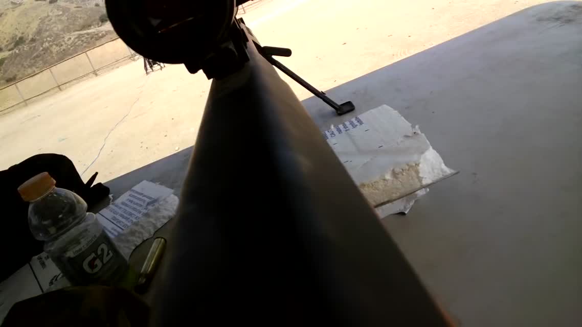 Gold iPhone 5S shot with 50 Cal sniper rifle #ThroughGlass Google Glass