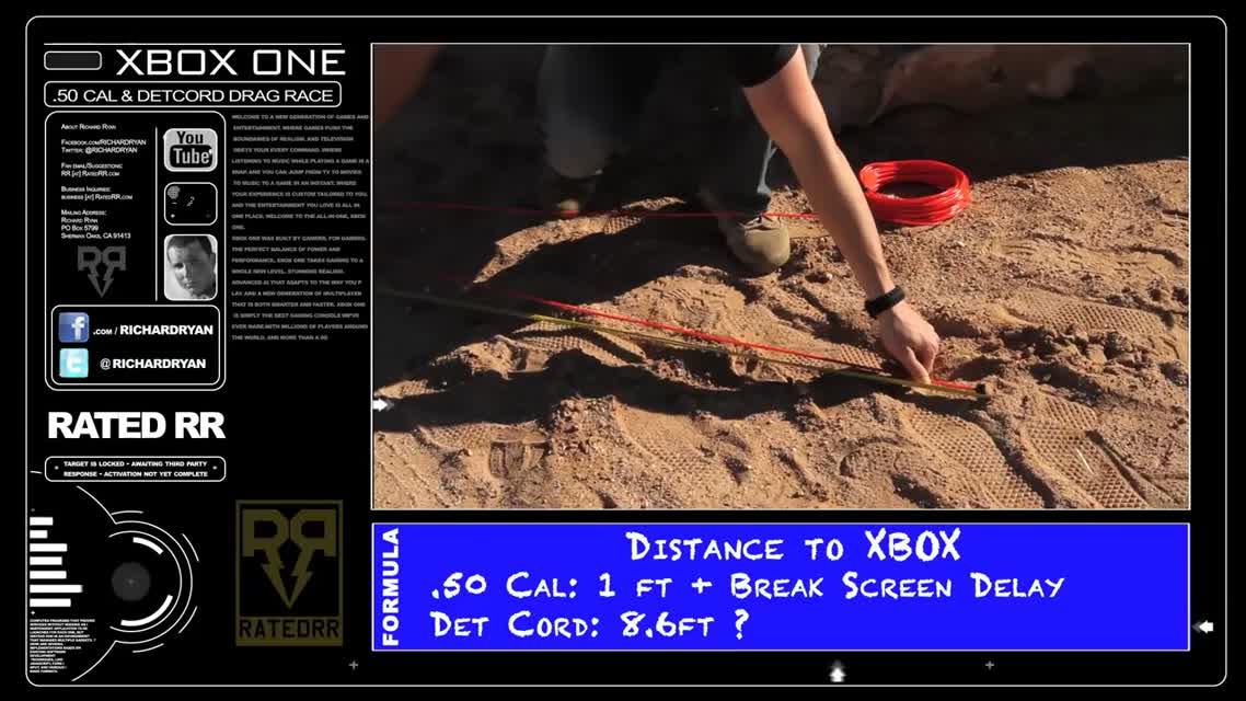 Xbox One vs 50 Cal and Explosives