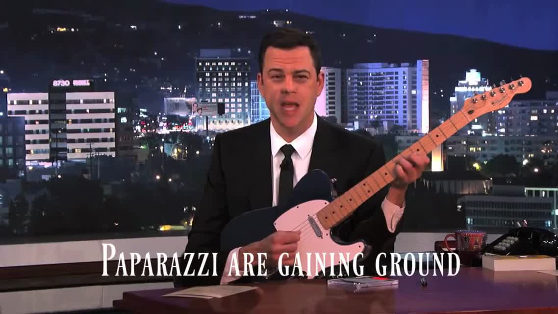 Kanye & Kimmel - Paparazzi