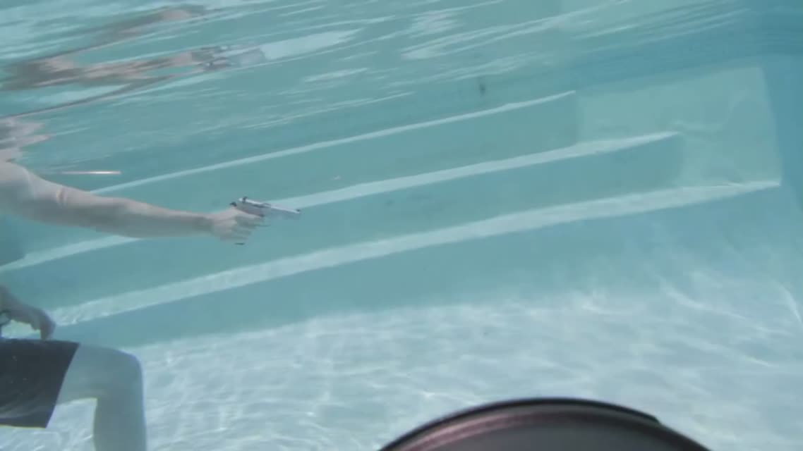 Slow Motion Underwater Guns- Shark ammo -- RatedRR