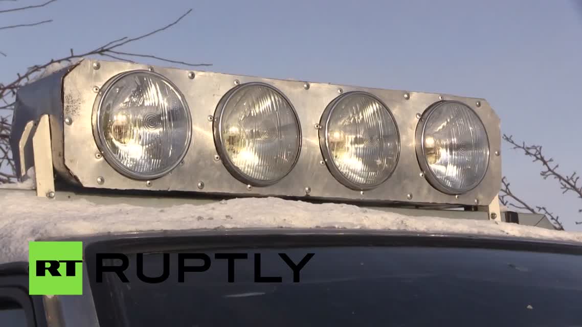 Житель Омска собрал «танк» на основе Lada Samara
