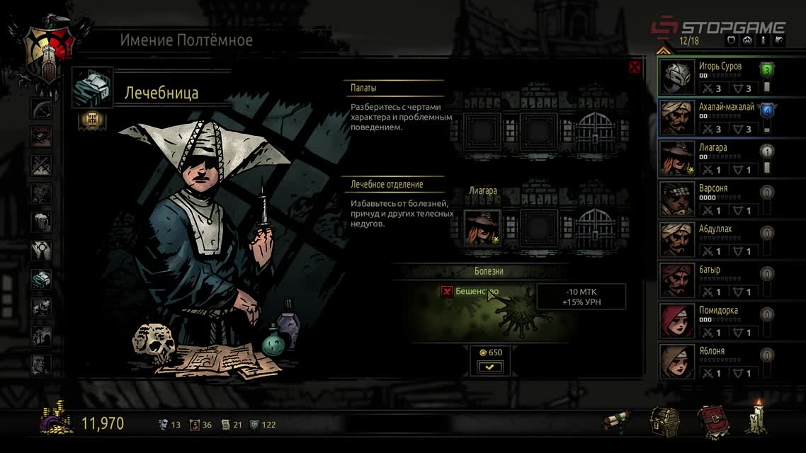 Обзор игры Darkest Dungeon
