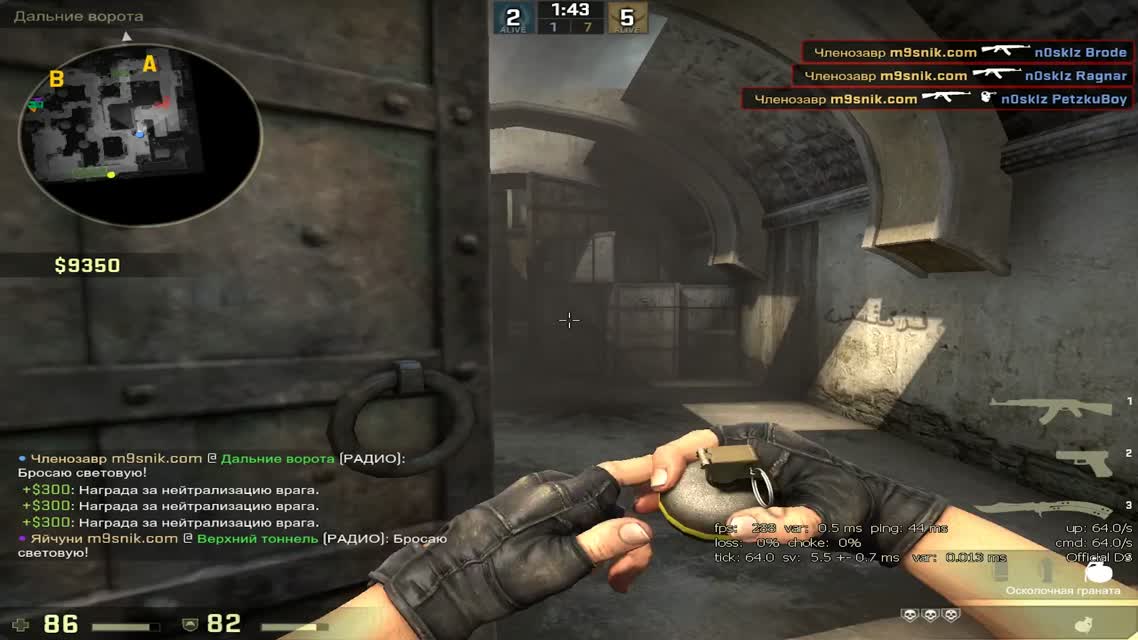 Очень маленький ACE в csgo )))