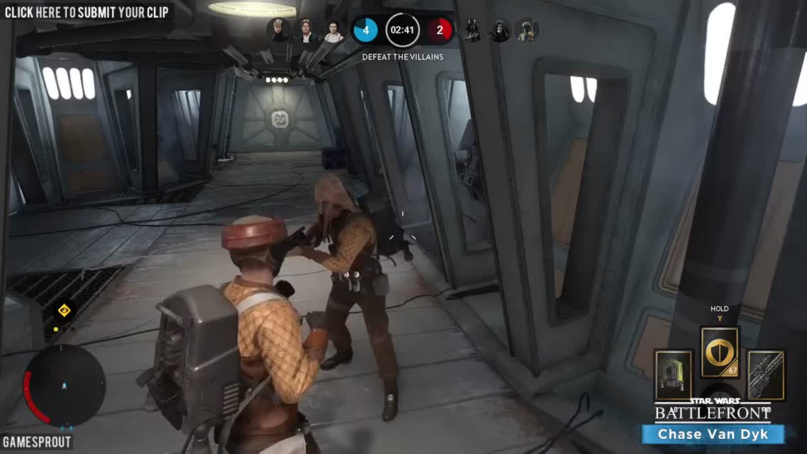 Star Wars Battlefront - Random Moments #5 (Funny Taunts, Superman!)