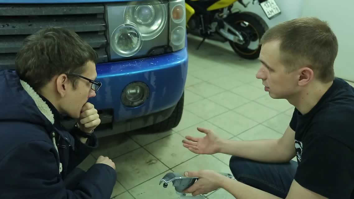Тюнинг оптики Range Rover на 150 тысяч рублей