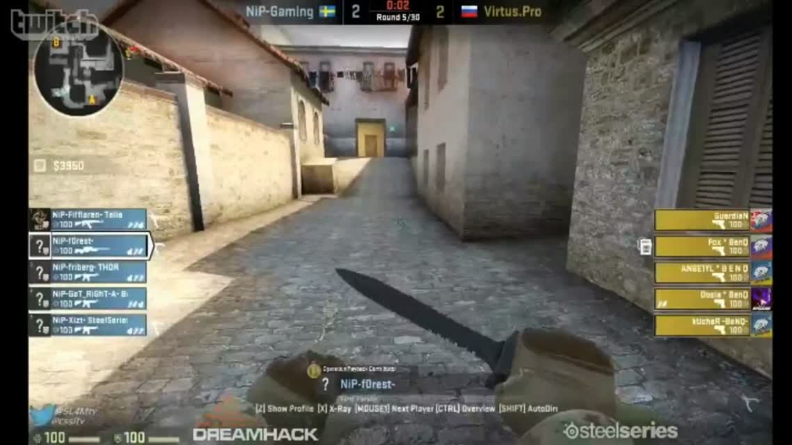 Запись стрима по CSGO - Virtus