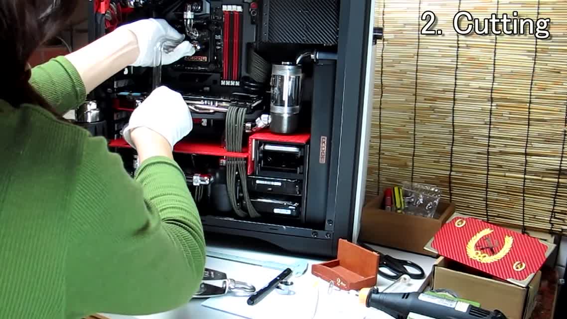 Project PRAVDAWater Cooling Rigid Acrylic Tubing Log (DS200)