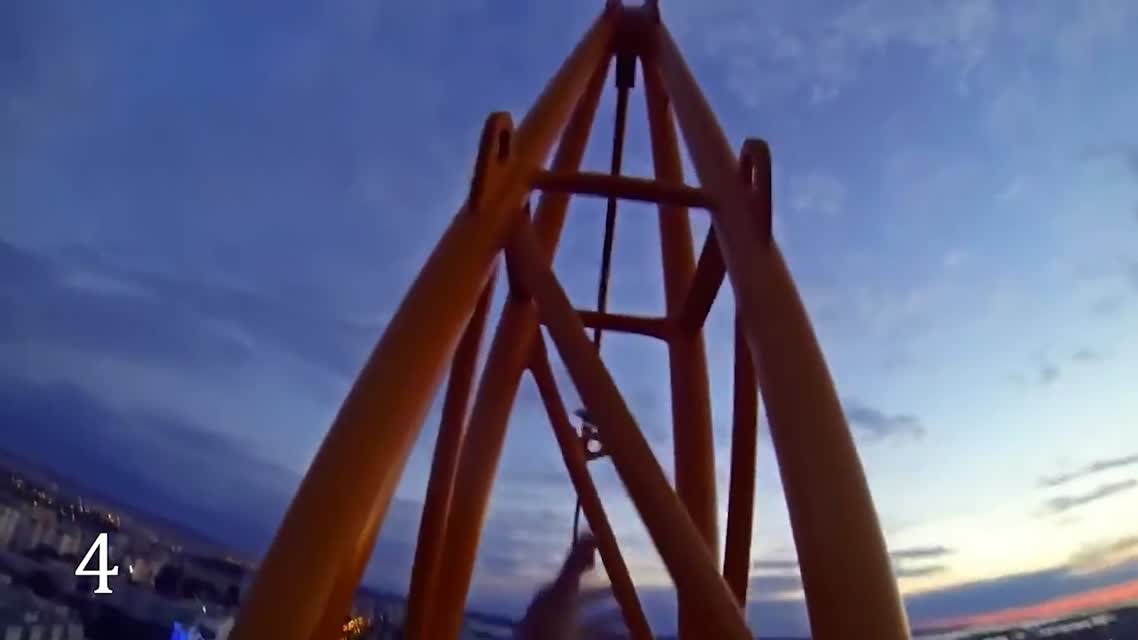 5 СУМАШЕДШИХ видео снятых на GOPRO