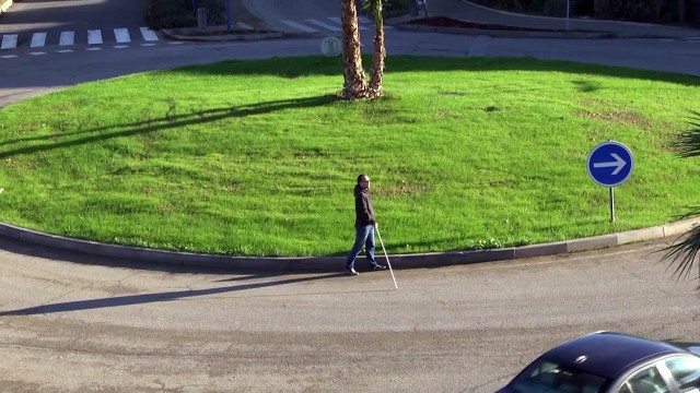 BLIND MAN PRANK