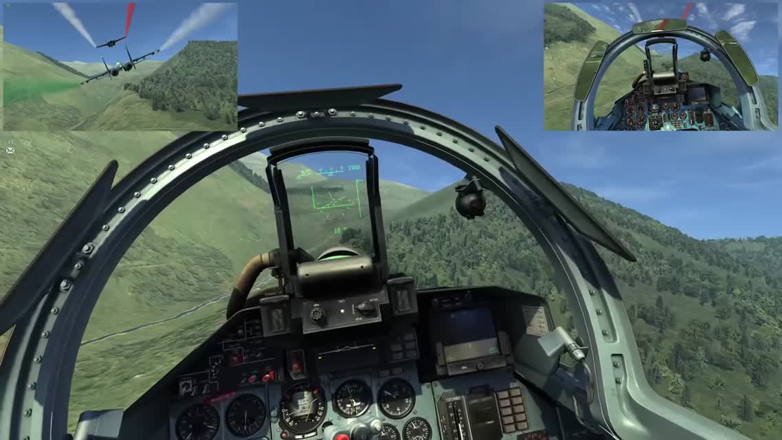 DCS World - Су-27 - Случай в Каньоне