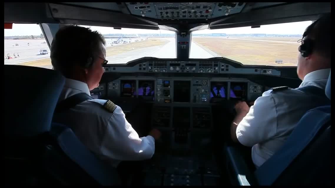 Полет на A380