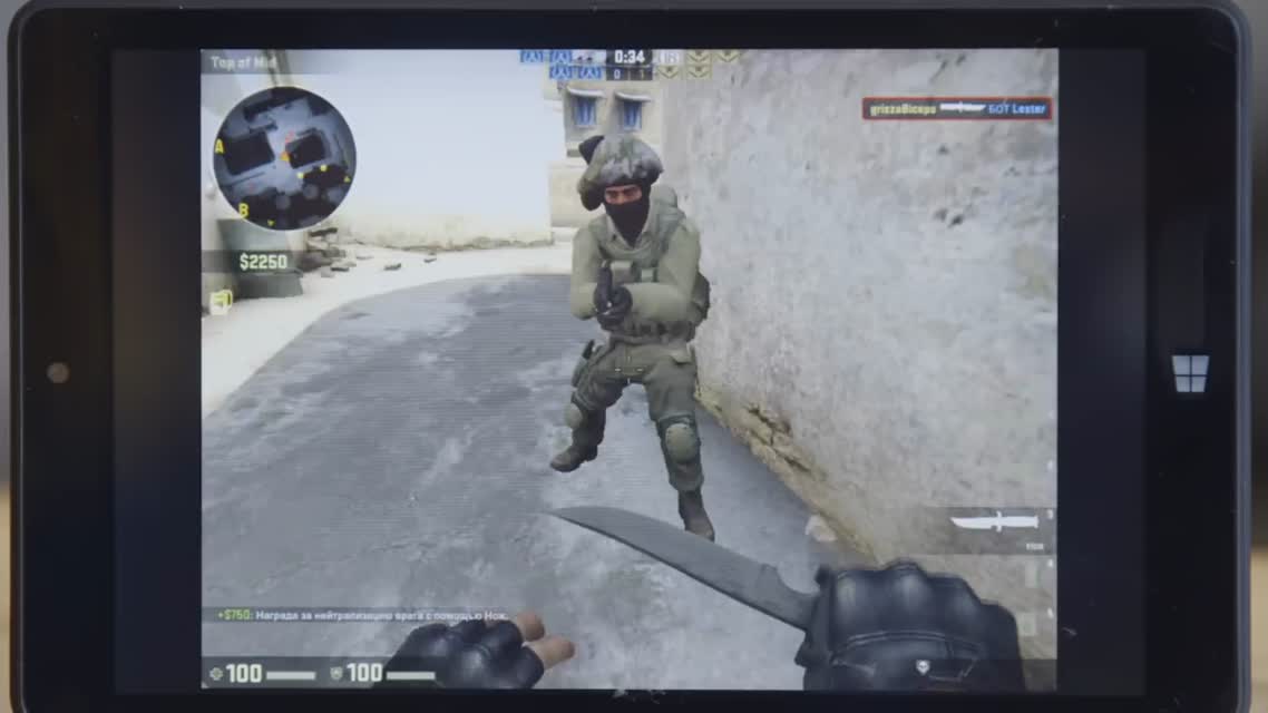 CSGO на планшете за 5К рублей