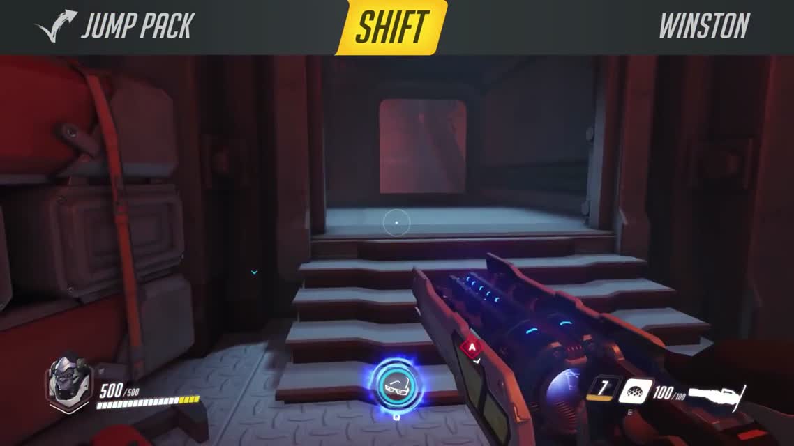 Overwatch — споосбности Уинстона