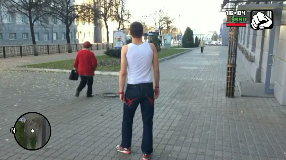 GTA Kursk City (mission 5) in REAL LIFE