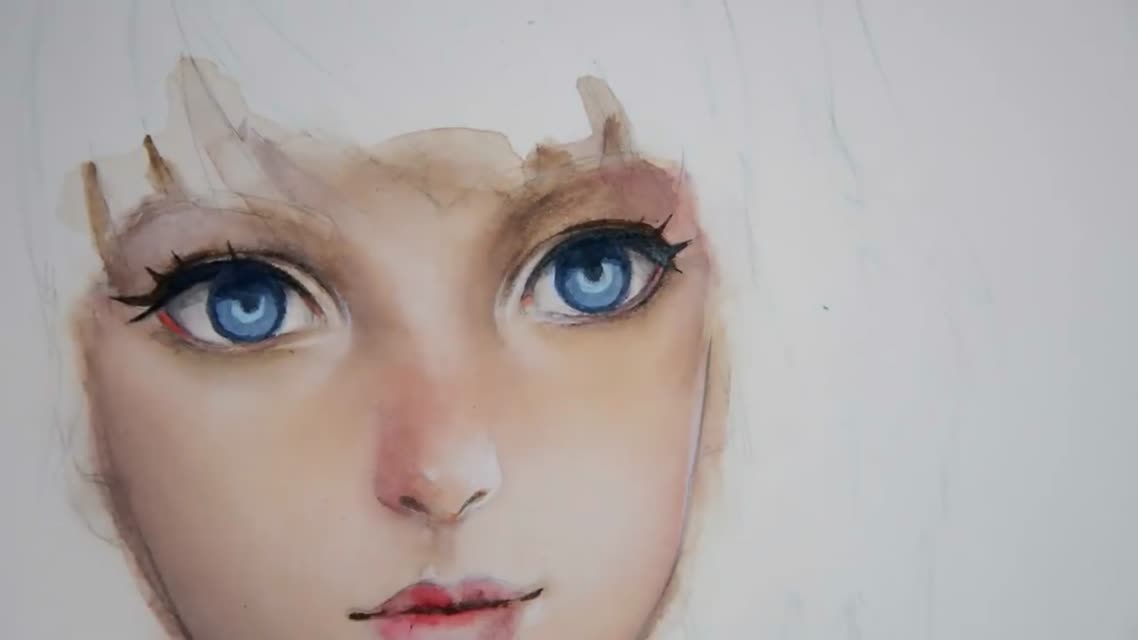 Life is Strange - Max WATERCOLOR PORTRAIT