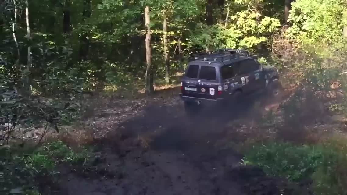 Toyota Land Cruiser 80 (4,2D) vs Nissan Patrol (2,8TD) & УАЗDefender [Off-Road 4х4]