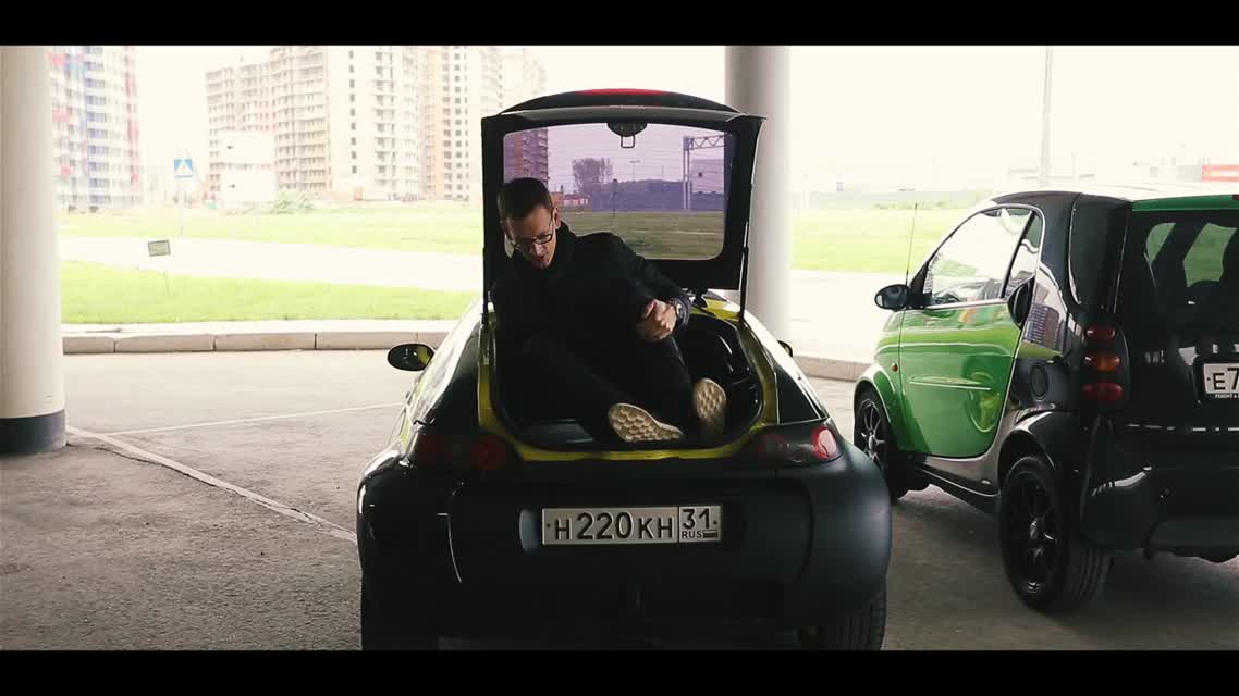 Smart Roadster - городская гонка