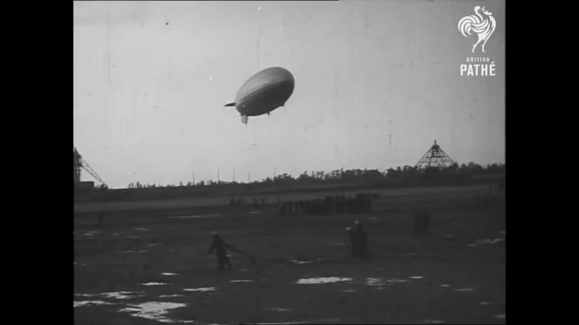Hindenburg Disaster Real Footage (1937)