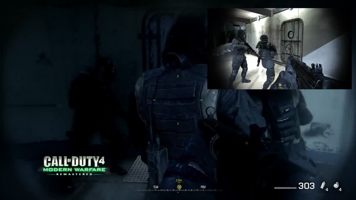 Сравнение графики и изменения Call of Duty Modern Warfare 2007 vs