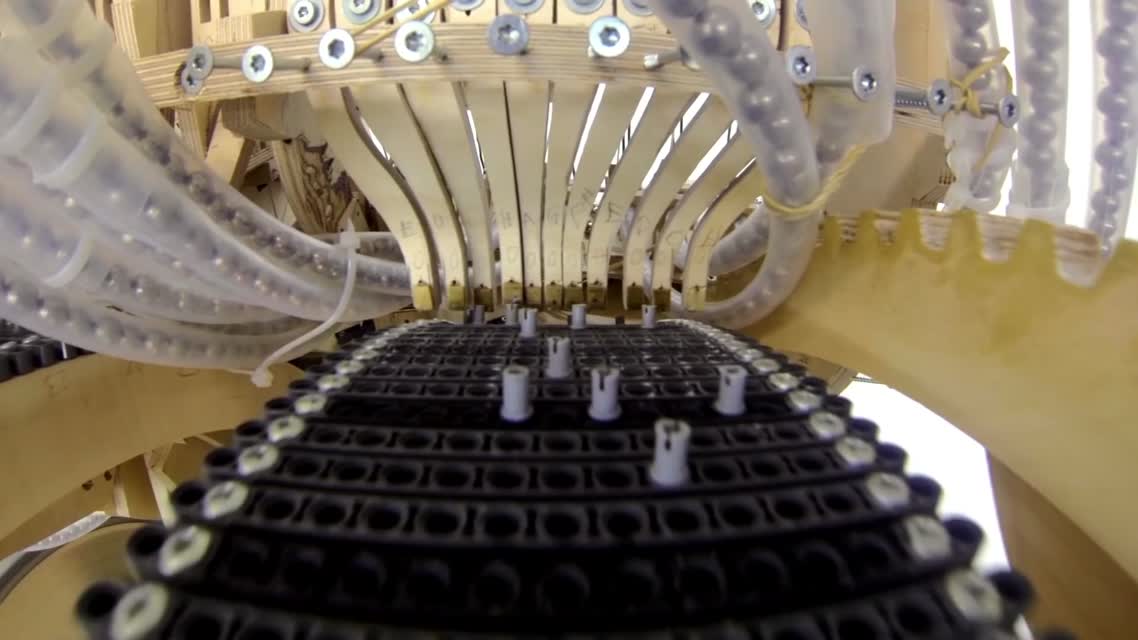 Wintergatan - Marble Machine (music instrument using 2000 marbles)