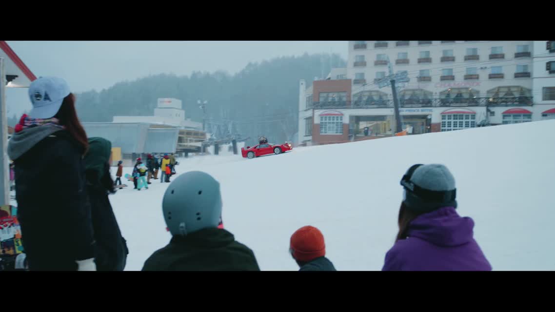 Кэмпинг на Ferrari F40