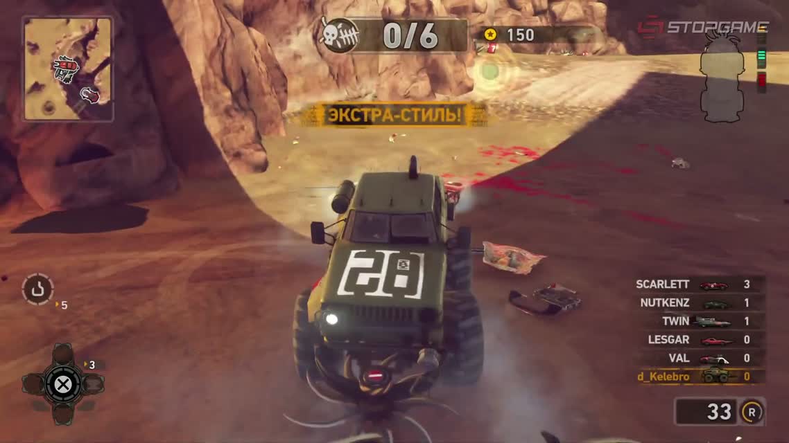 Обзор игры Carmageddon Max Damage