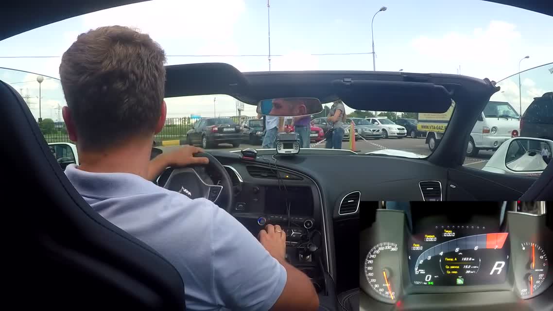 Chevrolet Corvette z06 (660 л.с.)Тест-драйв.Anton Avtoman.