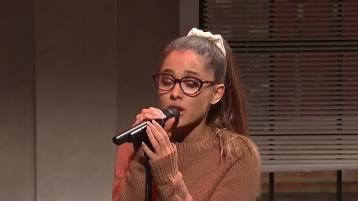 Ariana Grande imitating celebrities