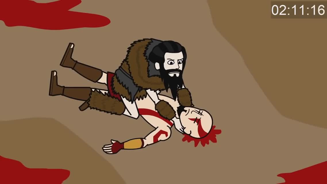 ВЕСЬ GOD OF WAR ЗА 3 МИНУТЫ (АНИМАЦИЯ)