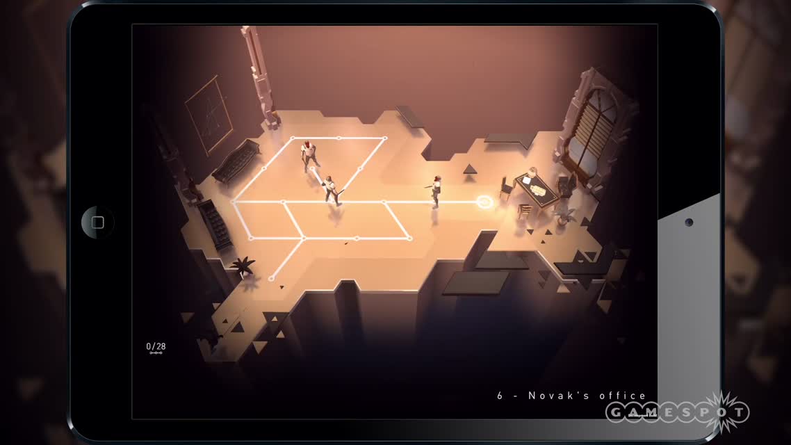 Deus Ex Go - First Missions Gameplay