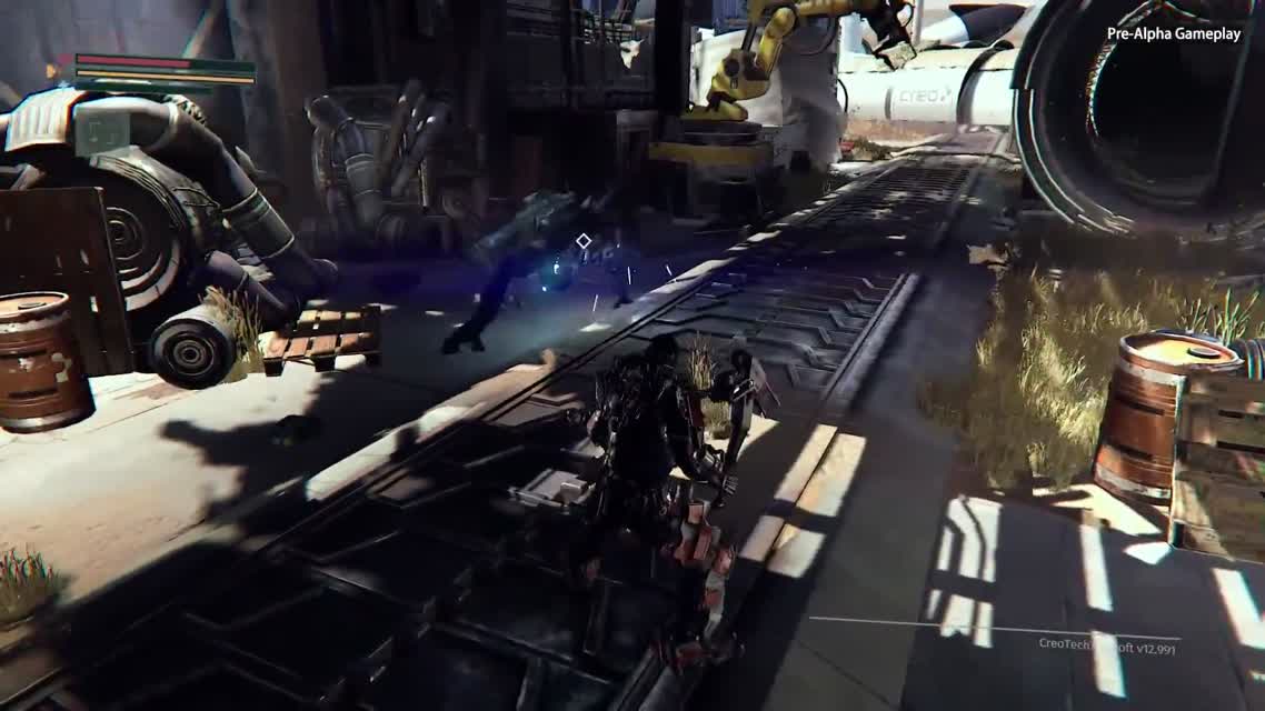 The Surge — Расчленение робота! Gamescom 2016