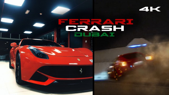 Dubai Street Race FERRARI CRASH!! Zwingfilms