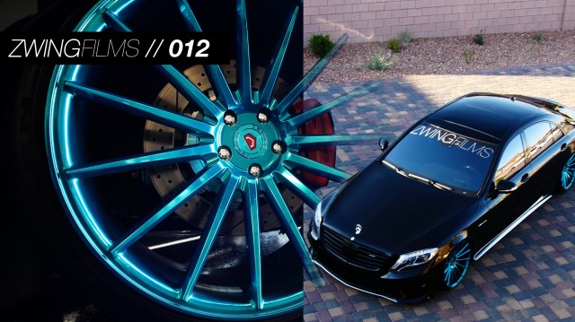 The first EVER 2016 Mercedes S63 on ACCUAIR Suspension!