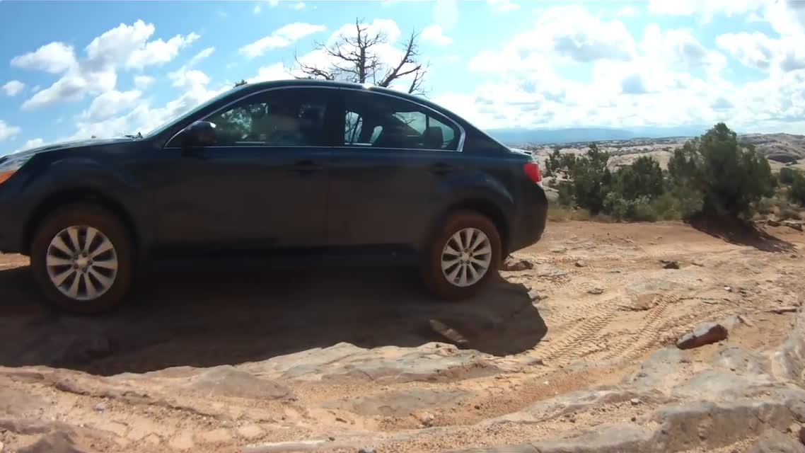 Subaru conquers the Hell's Revenge Trail