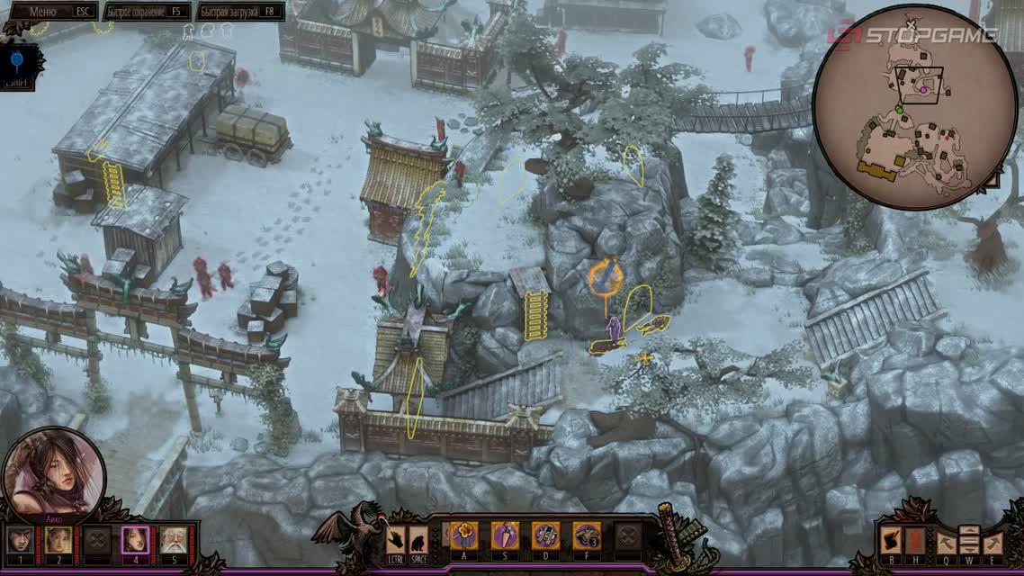 Обзор игры Shadow Tactics Blades of the Shogun