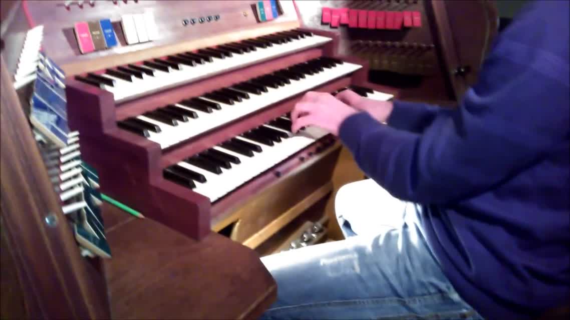 Kavinsky - Roadgame (organ freestyle)
