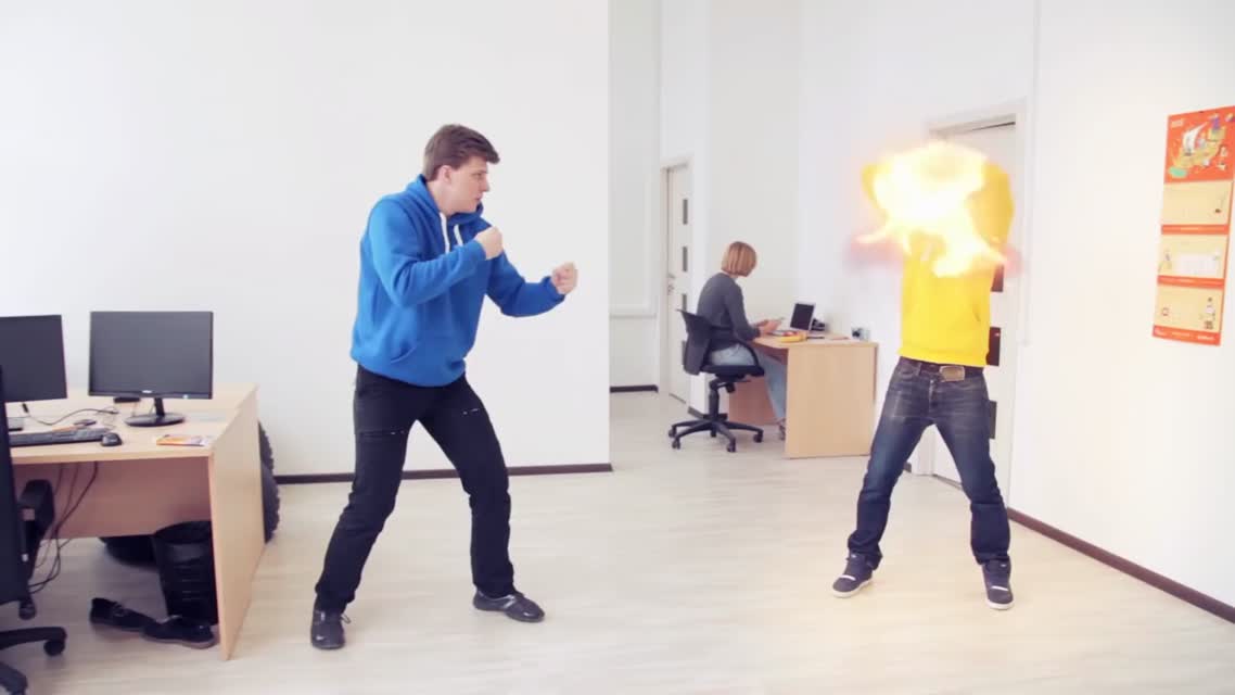 Схватка в стиле Mortal Kombat X