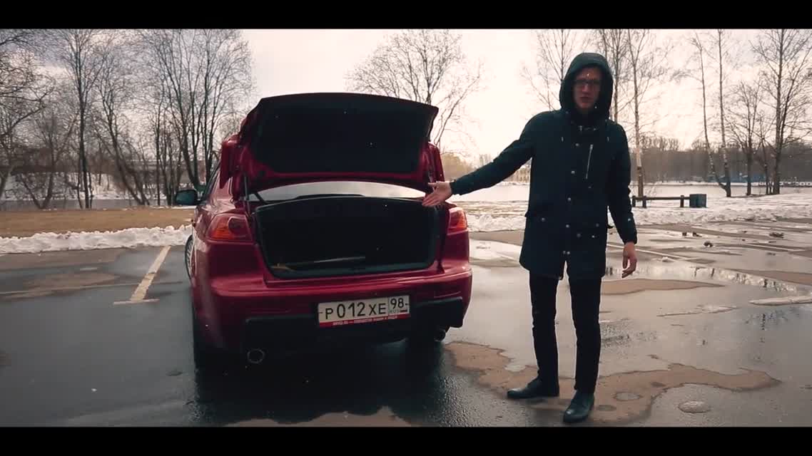 Яркий и чёткий Lancer X за 400 тысяч рублей